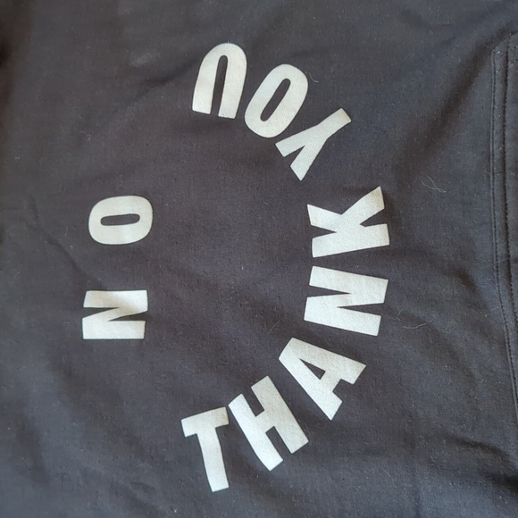 Linda Finegold Assholes Live Forever (ALF) No Thank You sweatshirt size XL - Picture 2 of 4